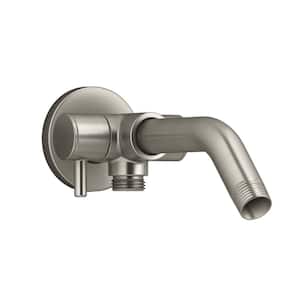 Shower Arm with 2-Way Diverter in Vibrant Brushed Nickel
