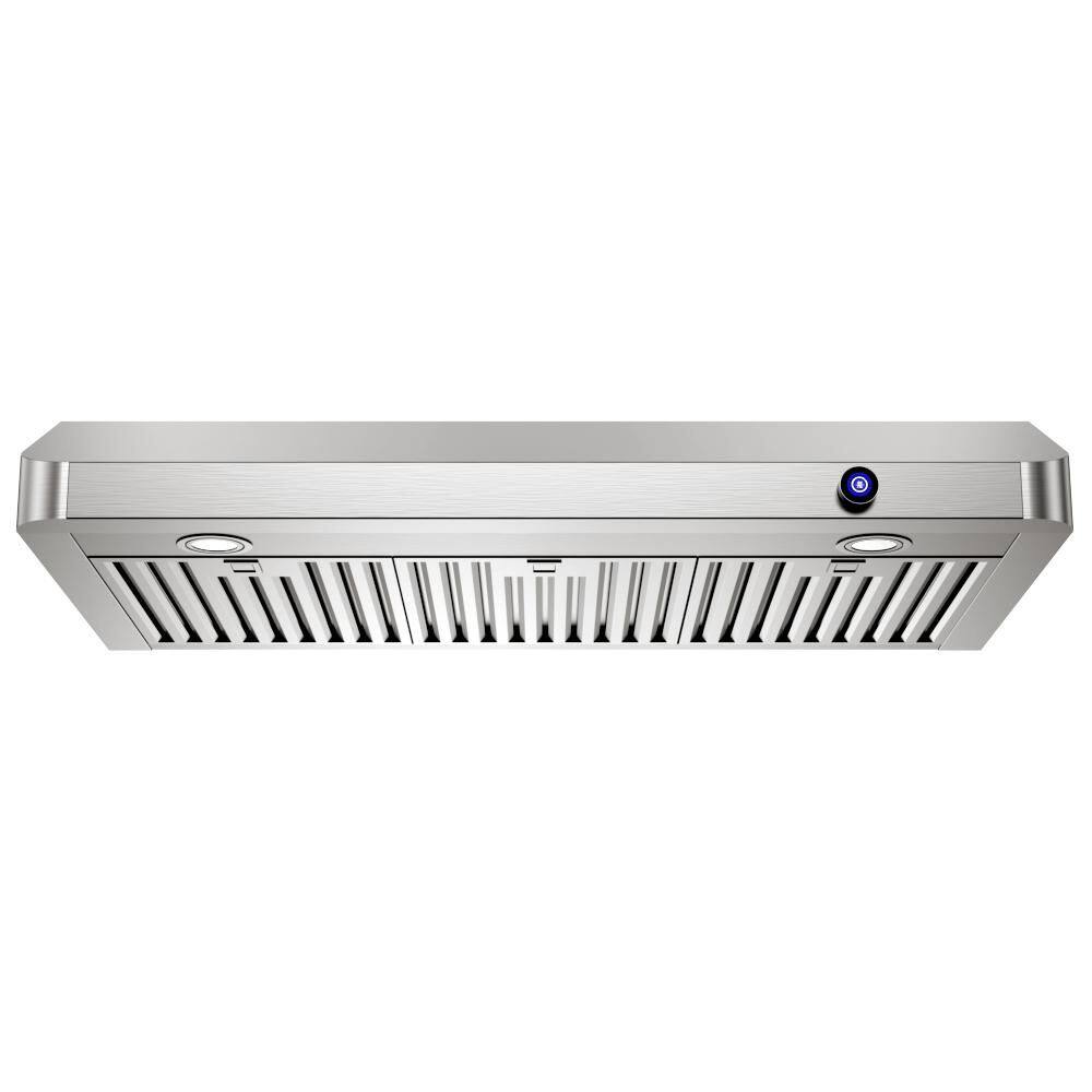 36 in. 400 CFM Ducted Under Cabinet Range Hood with 3-Way Venting, Delay Shutoff and LCD Knob Control in Stainless Steel price history on PriceWatchPro