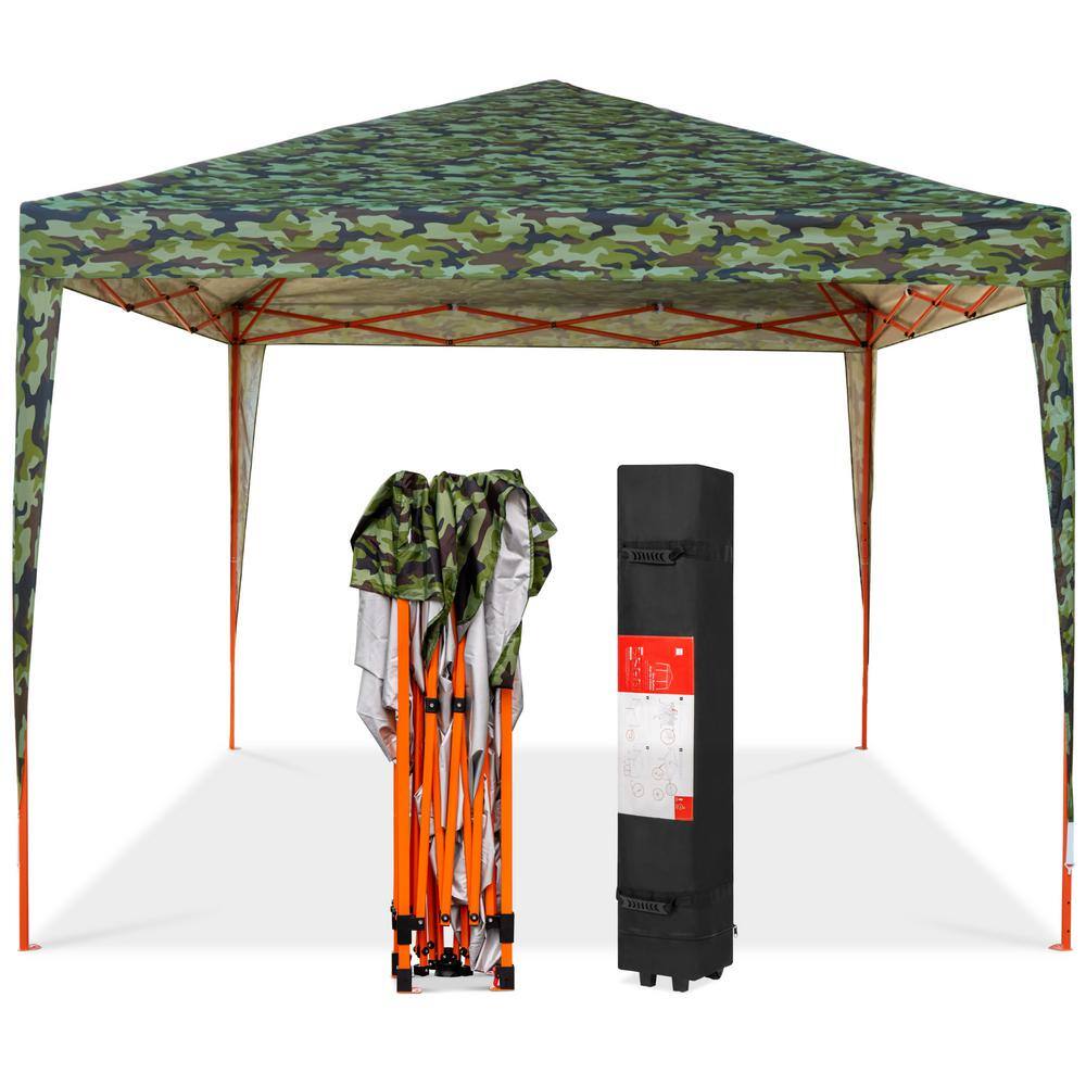 10 ft. x 10 ft. Camo Portable Adjustable Instant Pop Up Canopy with Carrying Bag price history on PriceWatchPro