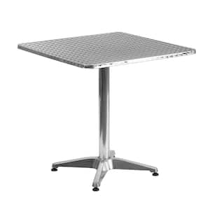 Aluminum Square Metal Outdoor Bistro Table