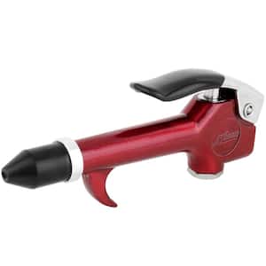 1/4 in. NPT Lever Blow Gun Tool-Rubber Tip Nozzle, Red