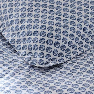 Company Cotton Butti Flower Cotton Percale Standard Pillowcase