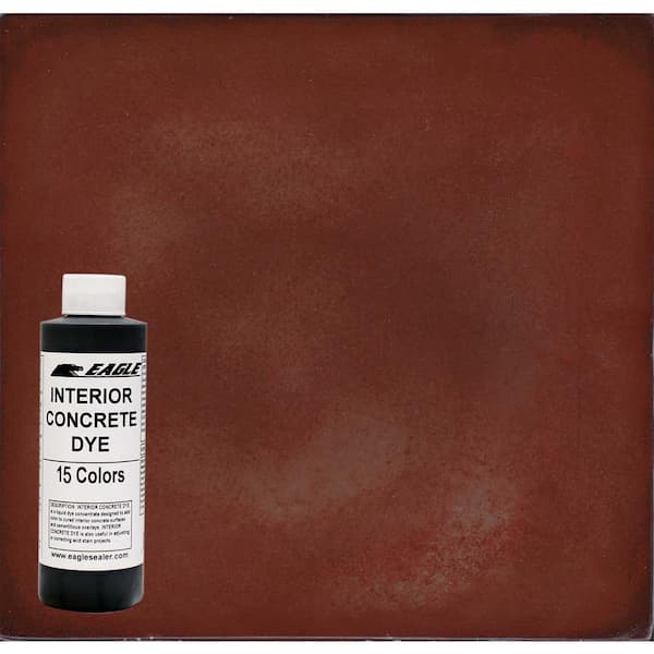 Eagle 1 gal. Roast Pepper Interior Concrete Dye Stain Makes with Water from 8 oz. Concentrate