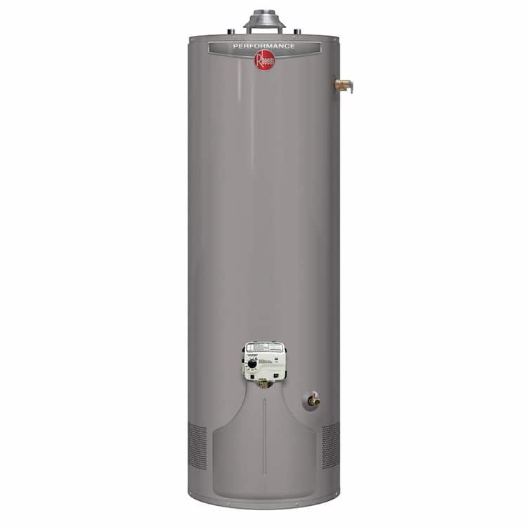 Rheem Performance 55 Gal. Tall 45,000 BTU Ultra Low NOx (ULN) Natural Gas Water Heater with 6-Year Warranty
