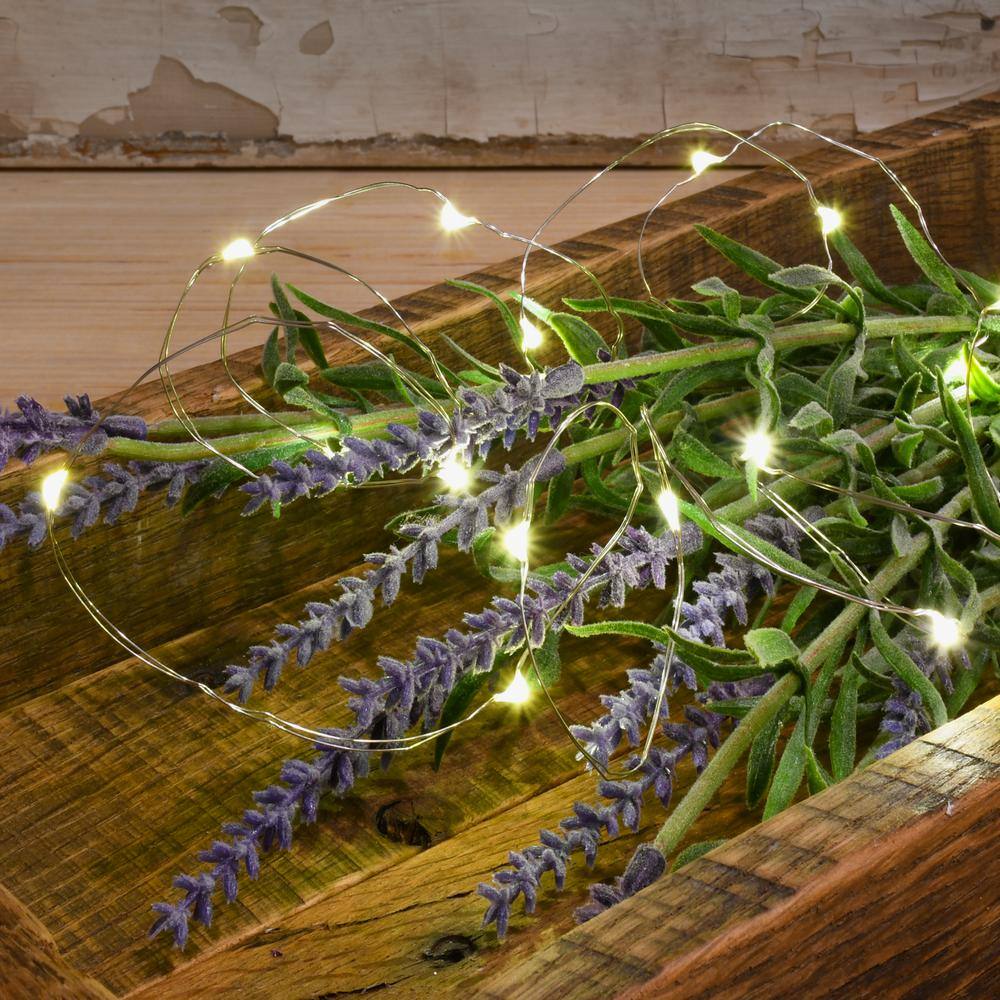 Warm White Battery Operated Mini LED Fairy String Lights