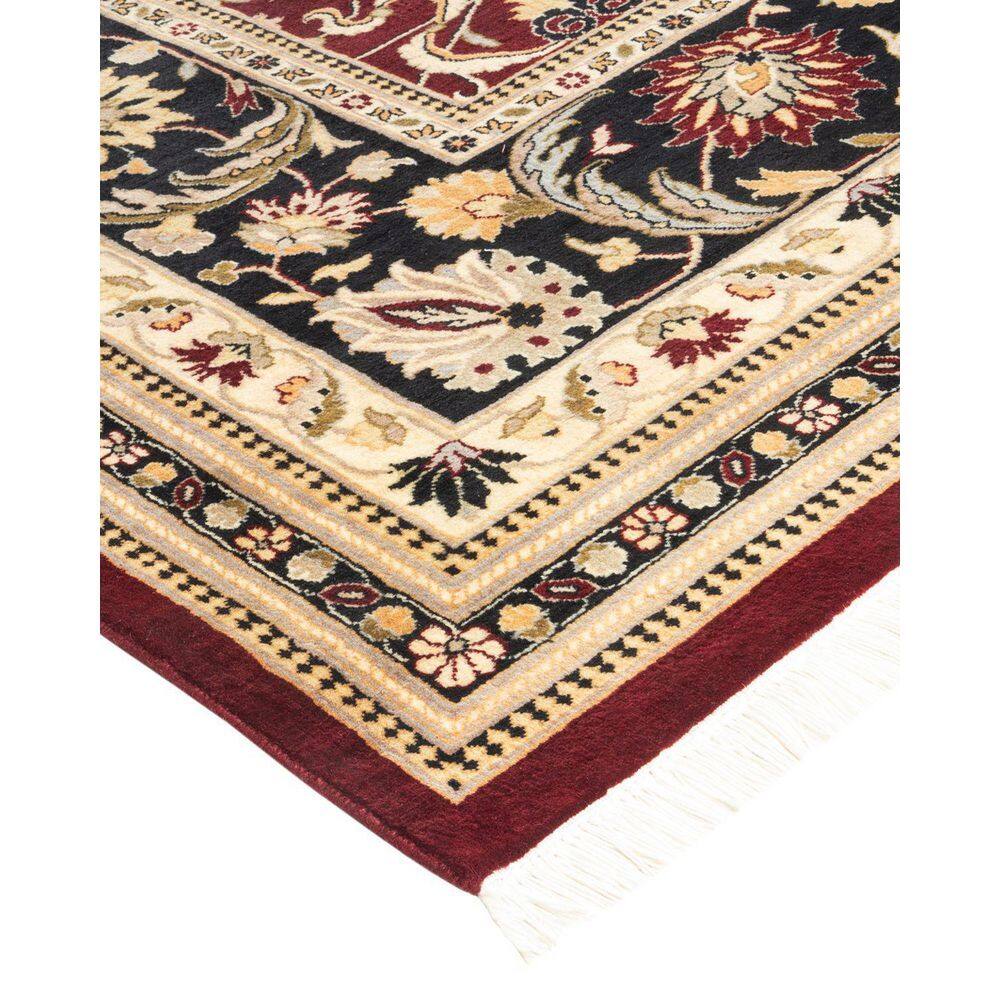 Hand-Knotted Red Wool Traditional 8' x 10' Area Rug