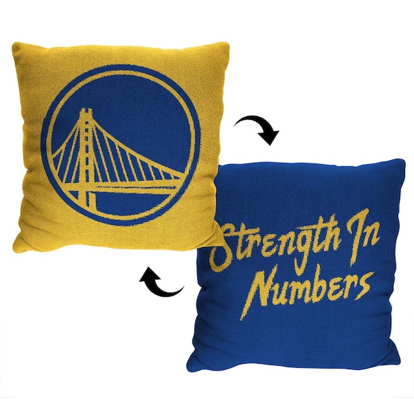 Golden state outlet warriors throw pillow