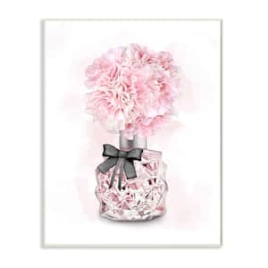 Pink Flower Perfume Glam Fashion Design by Ziwei Li Unframed Print Nature Wall Art 10 in. x 15 in.