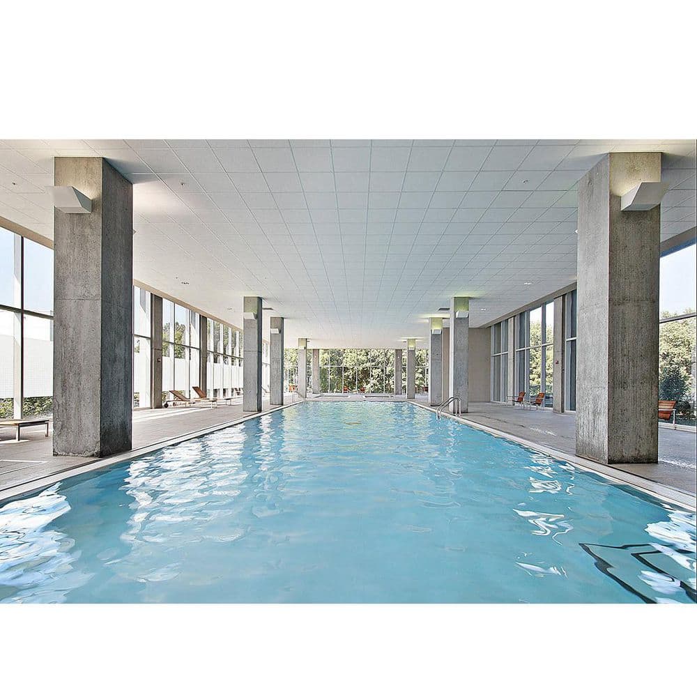 DuraClean Smooth White 2x2 Vinyl Ceiling Tile - Box of 10