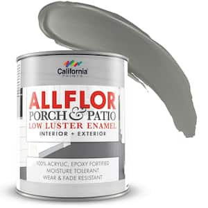 1 qt. Light Gray ALLFLOR Porch, Patio and Floor Enamel Paint