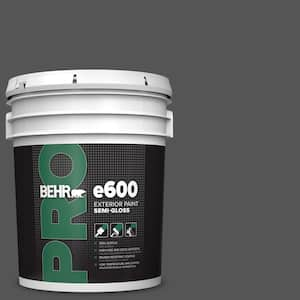 5 gal. #QE-62 Maximum Gray Semi-Gloss Exterior Paint