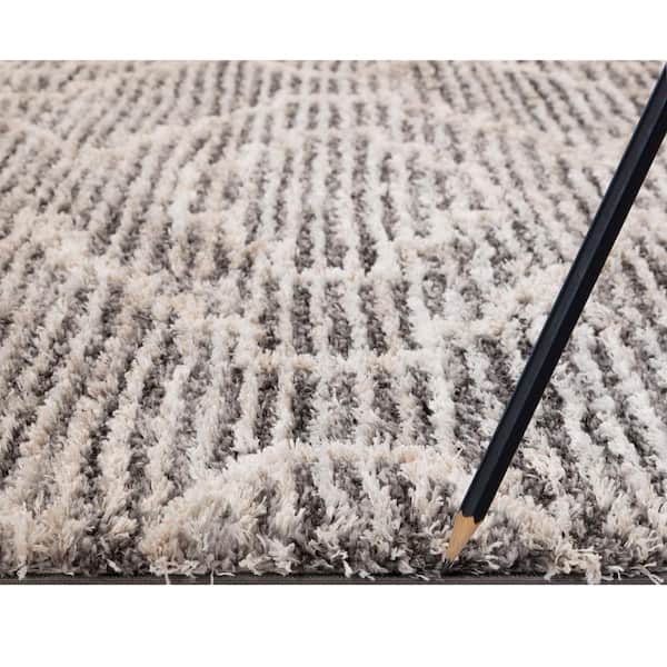 Serenity Gray 7 ft. x 9 ft. Traditional Area Rug