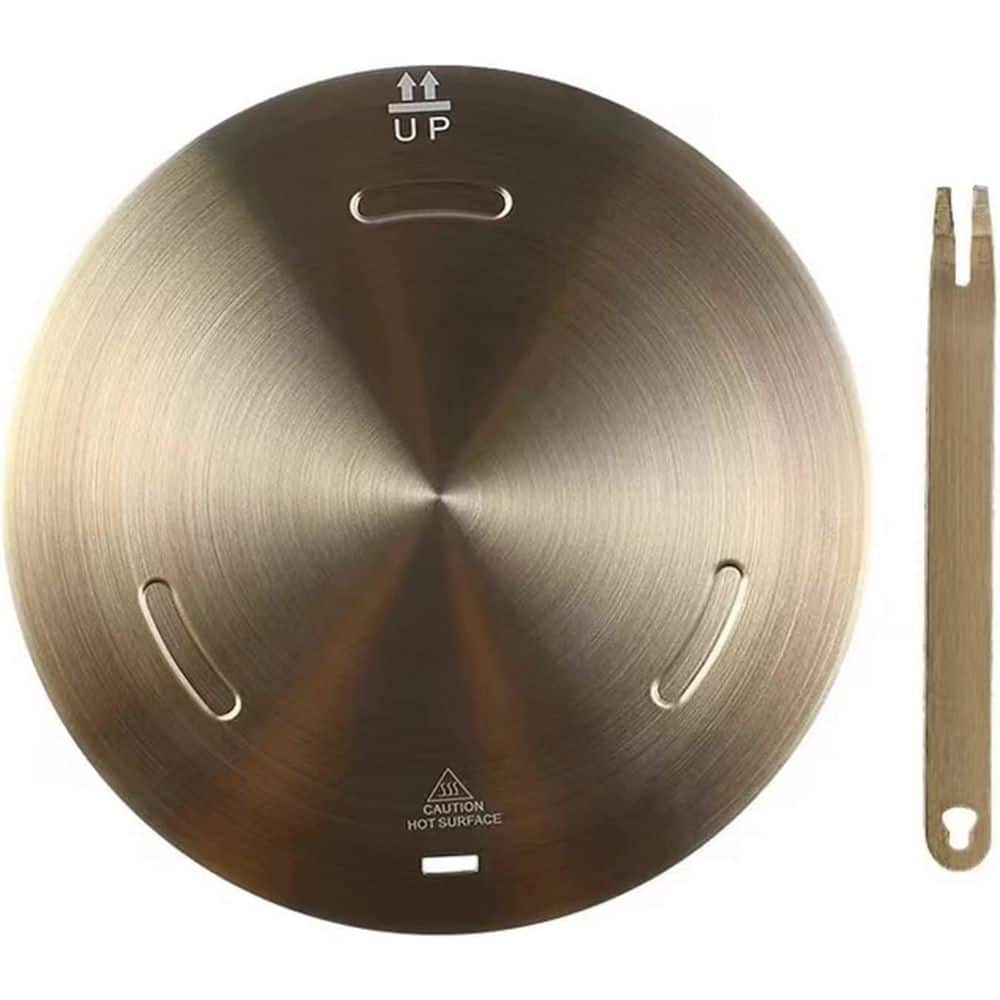 Stainless Steel Induction Plate Converter Removable Handle Heat ...