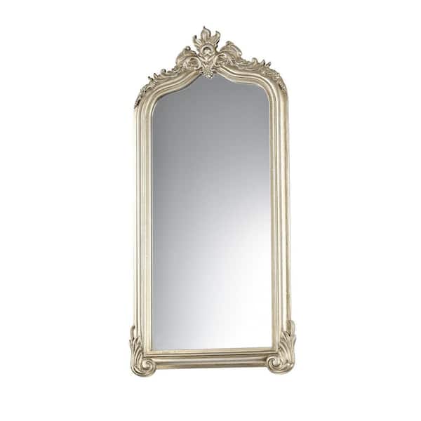 Edvivi Elizabeth 18 in. W x 35 in. H Antique Gold Ornate Arch Metal Framed  Classic Mirror EW020-35-AG - The Home Depot