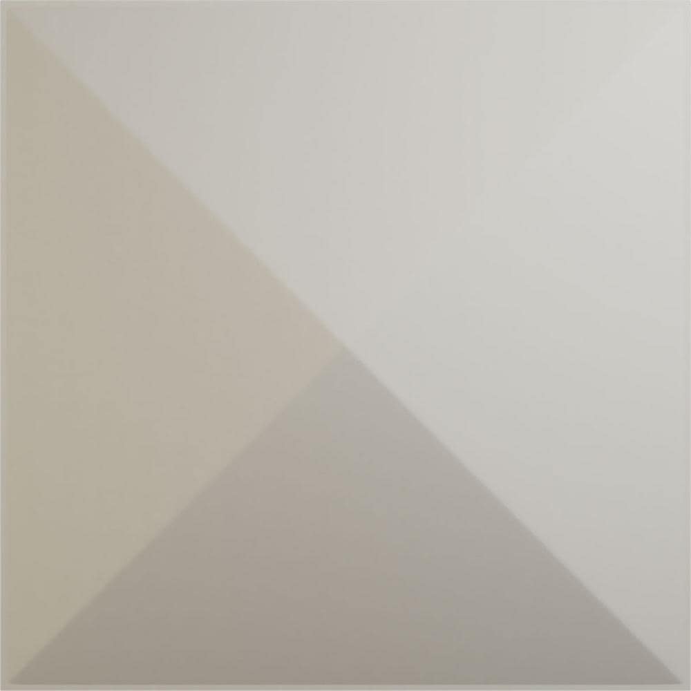11 7/8 in. x 11 7/8 in. Sellek EnduraWall Decorative 3D Wall Panel, Satin Blossom White (Covers 0.98 Sq. Ft.) price history on PriceWatchPro