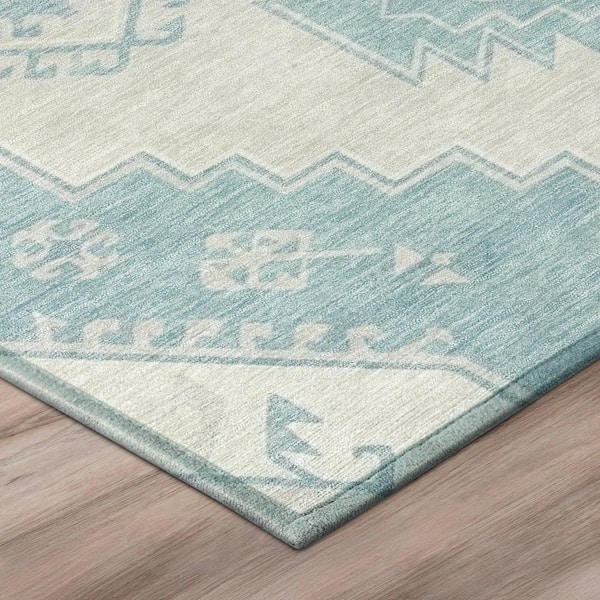 Chantille Machine Washable Indoor/Outdoor Abstract ACN3011 Tin 3 ft. x 4 ft. Area Rug
