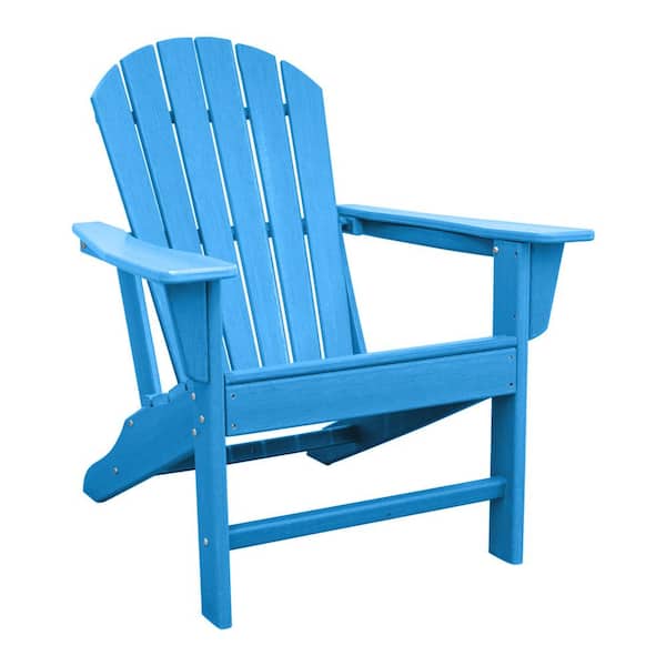 UPLAND Pacific Blue HDPE Composite Adirondack Chair