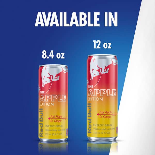 Red Bull RedBull Fuji Apple Ginger 12 fl. oz. Can RB246729 - The