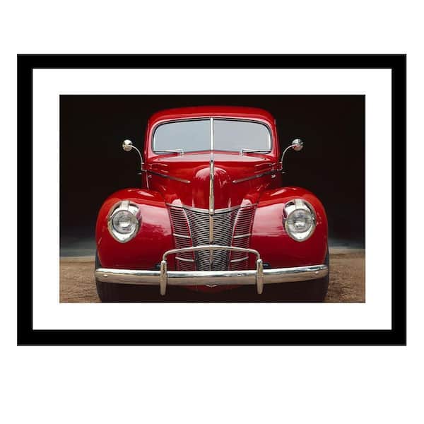 VENICE BEACH Collections DE LUXE FORD CLASSIC Framed Print by Unknown 1 Piece Framed Graphic Print Abstract Poster Art Print 18 in. x 14 in.