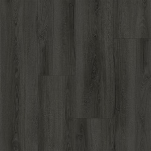 Charcoal Oak 20 MIL x 9 in. W x 48 in. L Loose Lay Waterproof Luxury Vinyl Plank Flooring (24 sq. ft./case)