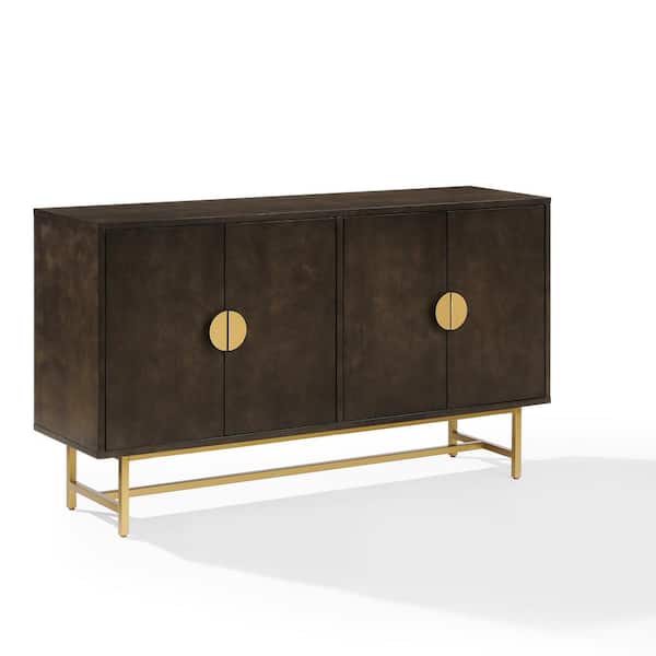 CROSLEY FURNITURE Blair Brown MDF 54 in. Sideboard