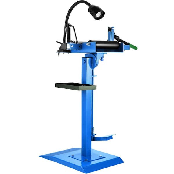 Manual Tire Spreader Portable Tire Changer with Stand Adjustable LED Light Tire Spreader Tool for Light Truck and Car