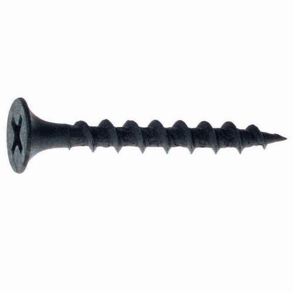 GripRite 6 x 11/8 in. Phillips BugleHead Drywall Screws (5 lb.Pack) 118CDWS5 The Home Depot