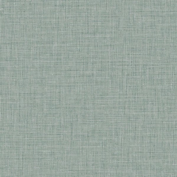 Seabrook Designs Easy Linen Seaside Powder Blue Vinyl Strippable Roll (Covers 60.75 sq. ft.)