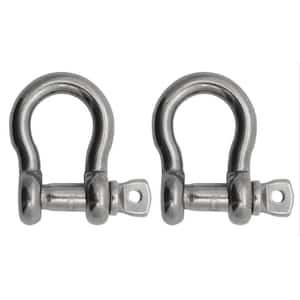 BoatTector Stainless Steel Anchor Shackle - 7/16", 2-Pack