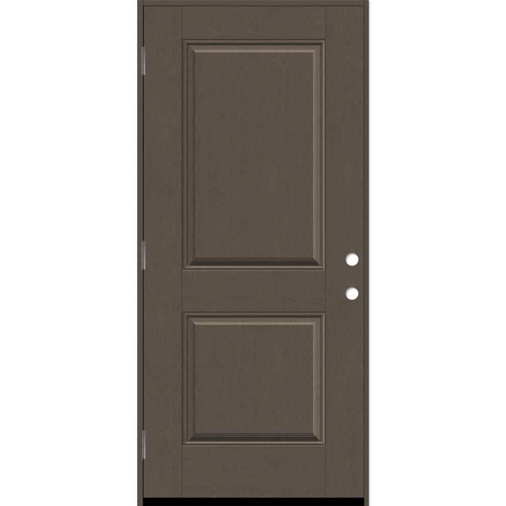 Regency 36 in. x 80 in. 2P Squaretop RHOS Ashwood Stain Fiberglass Prehung Front Door with 6-9/16 Jamb price history on PriceWatchPro