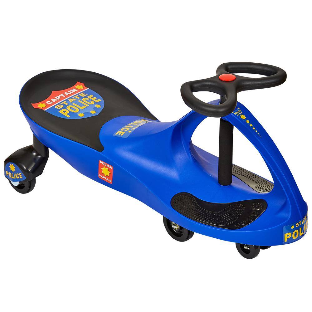 Lil Rider Chief Justice Police Blue Wiggle Ride On Car 80 1288bl The Home Depot 8310