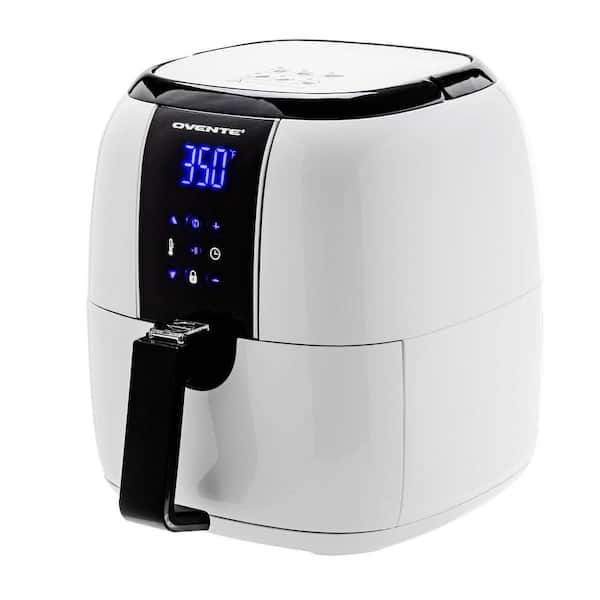 Costway 5.3 Qt Electric Hot Air Fryer 1700w Stainless Steel Non-stick Fry  Basket