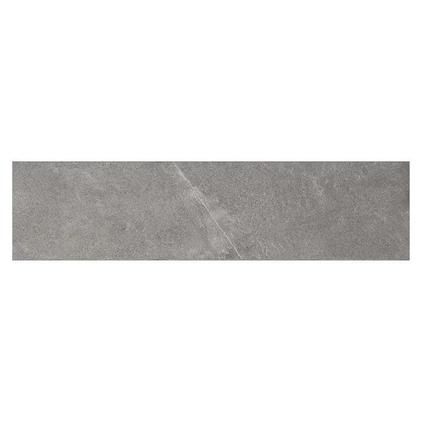 Ivy Hill Tile Monolith Silver Gray 11.81 in. x 47.24 in. Matte Porcelain Pool Coping (3.87 sq. ft./Each)