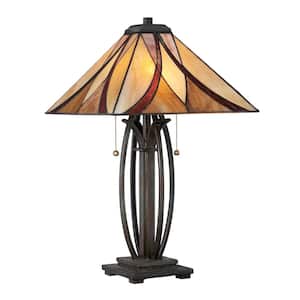 Asheville 25 in. Valiant Bronze Table Lamp