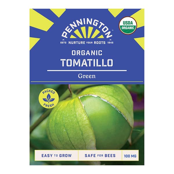 Organic Green Tomatillo Fruit Seeds