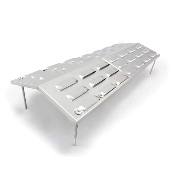 GrillPro Universal Adjustable Stainless Steel Heat Plate