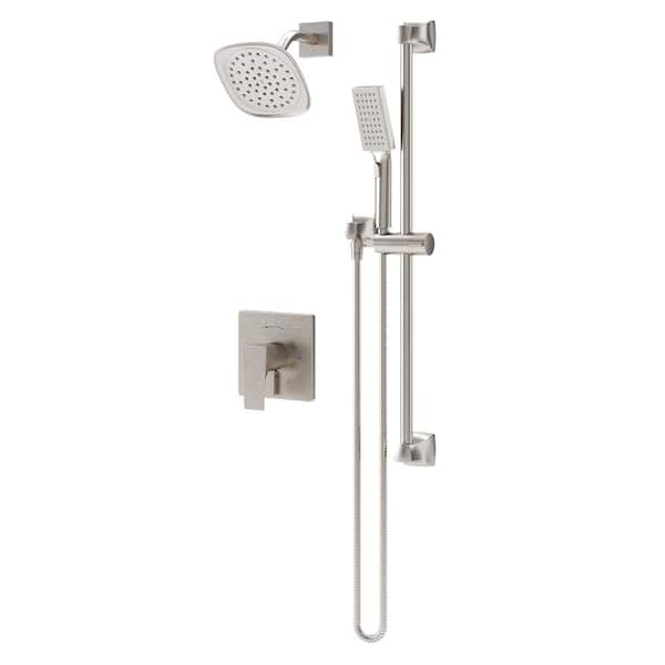 Symmons Verity Wall Mounted Single Handle Shower Faucet Trim Kit with ...