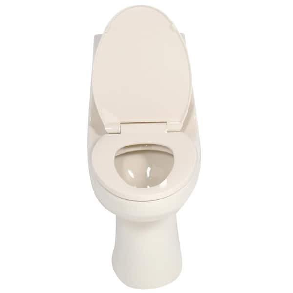 Glacier Bay 2-piece 1.1 GPF/1.6 GPF High Efficiency Dual Flush Complete  Elongated Toilet in White, Seat Included N2316 - The Home Depot