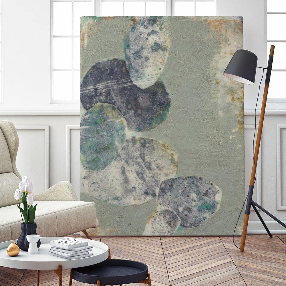 Giant Art 54 in. x 72 in. "Rock Formations II" by Jennifer Goldberger