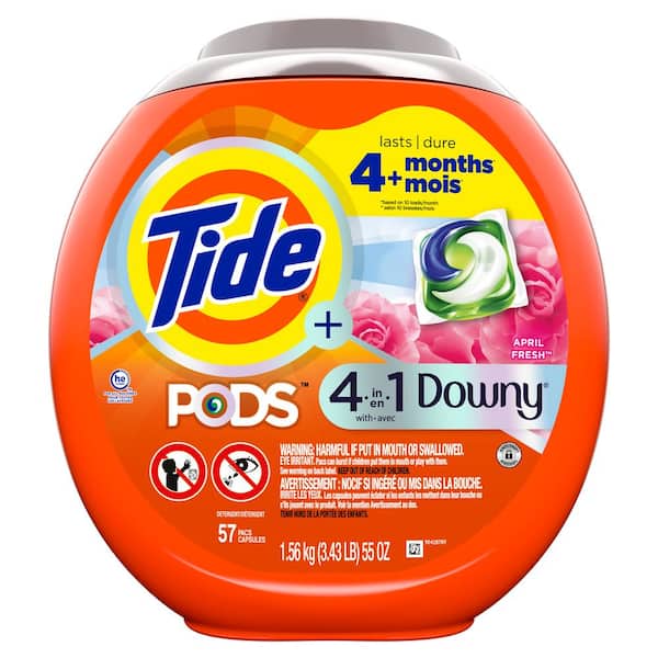 Save on Tide PODS 4-in-1 with Downy April Fresh Laundry Detergent Pacs  Order Online Delivery