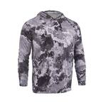 Men's Large Veil Tac Gray Performance Long Sleeved Hoodie Shirt