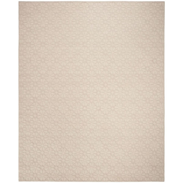 Vermont 10 ft. x 14 ft. Ivory Floral Area Rug