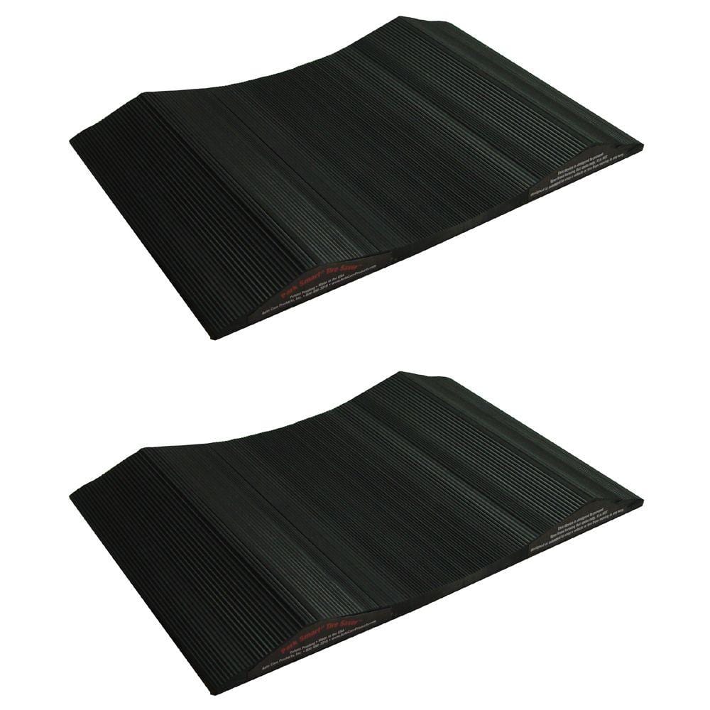 Solid PVC 15 in. Wide Small Vehicle Tire Saver Ramps (Set of 2) price history on PriceWatchPro