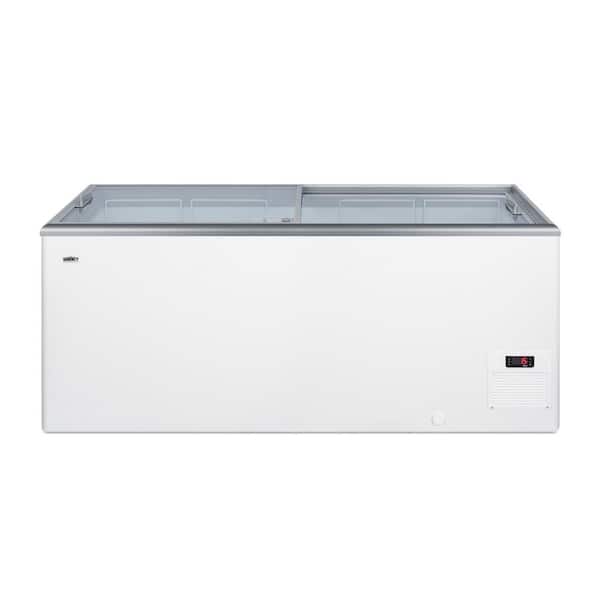 Summit Appliance 16.6 cu. ft. Manual Defrost Commercial Chest Freezer in White