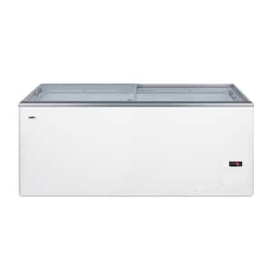 16.6 cu. ft. Manual Defrost Commercial Chest Freezer in White