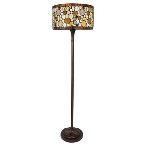 58 in Tiffany Style Contemporary Drum Floor Lamp