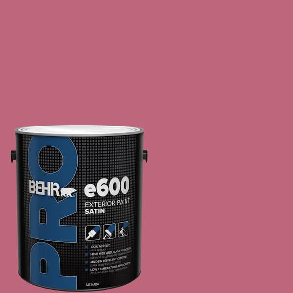 1 gal. #120D-4 Mulberry Satin Exterior Paint