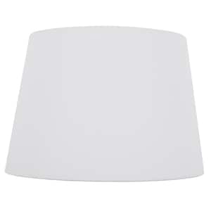 Mix and Match 10 in. Dia x 7 in. H White Round Accent Lamp Shade