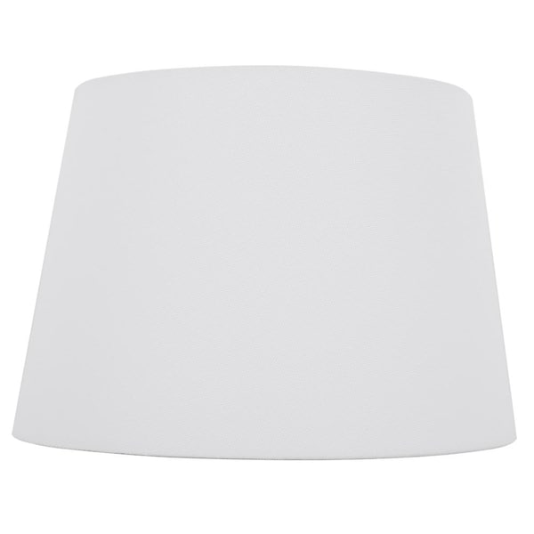White Round Accent Lamp Shade Ds17980, Home Depot Lamp Shades White