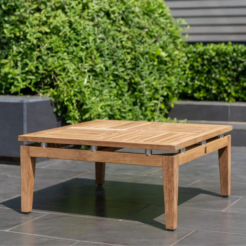 Amazonia Orna 100% FSC Teak Outdoor Coffee Table ARNO SQCOFFEE - The ...